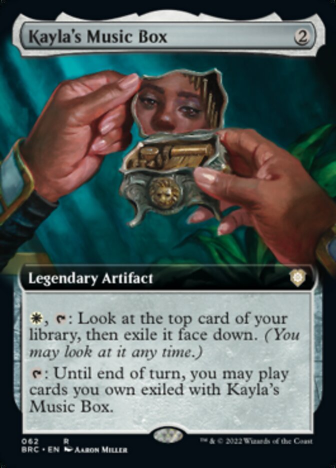 Kayla's Music Box - [Foil, Extended Art] The Brothers' War Commander (BRC)