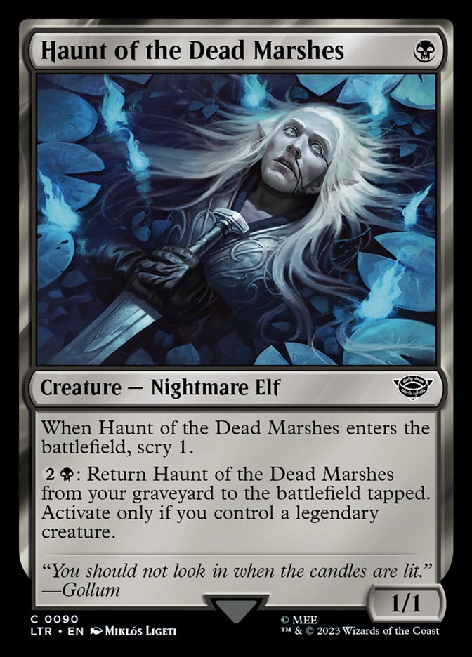 Haunt of the Dead Marshes - [Foil] The Lord of the Rings: Tales of Middle-earth (LTR)