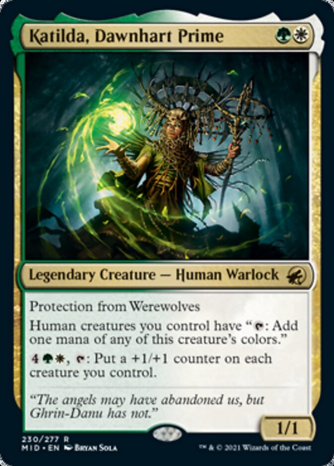 Katilda, Dawnhart Prime - [Foil] Innistrad: Midnight Hunt (MID)