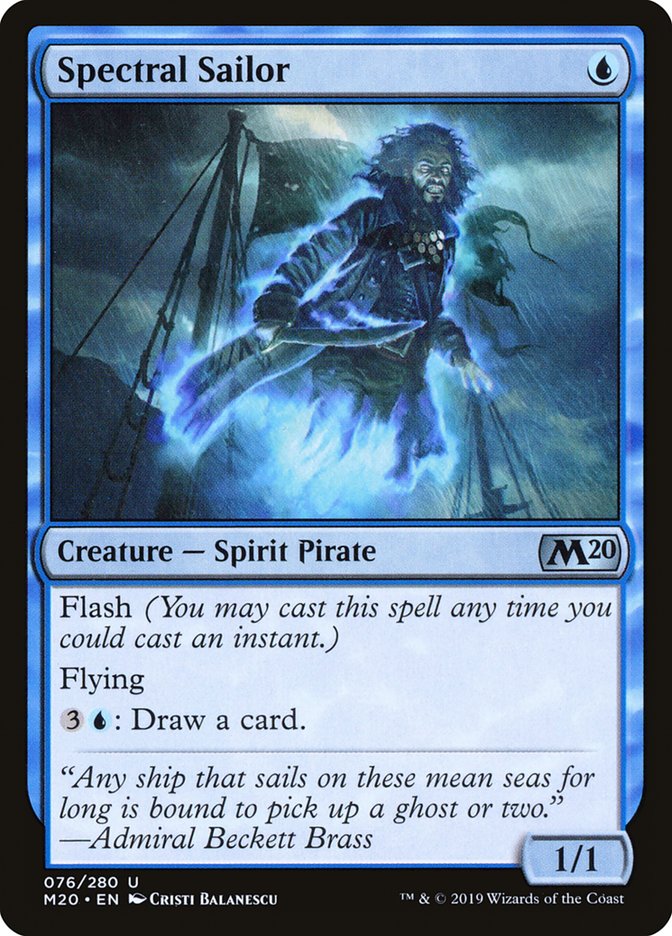 Spectral Sailor - [Foil] Core Set 2020 (M20)