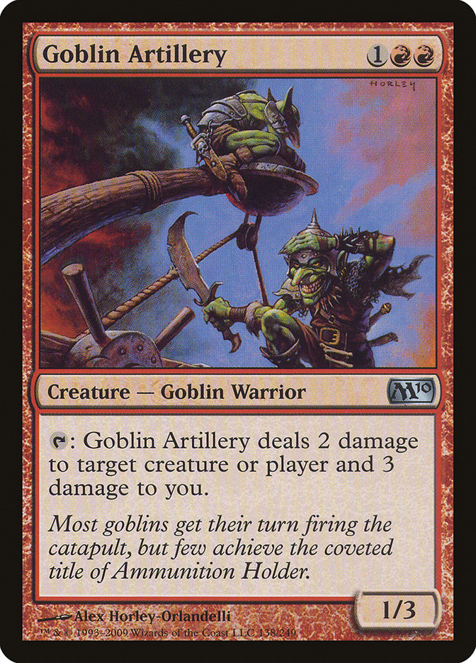 Goblin Artillery - [Foil] Magic 2010 (M10)