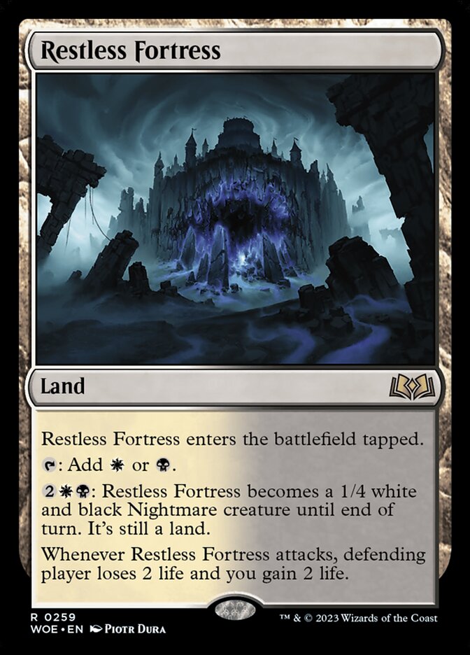 Restless Fortress - [Foil] Wilds of Eldraine (WOE)