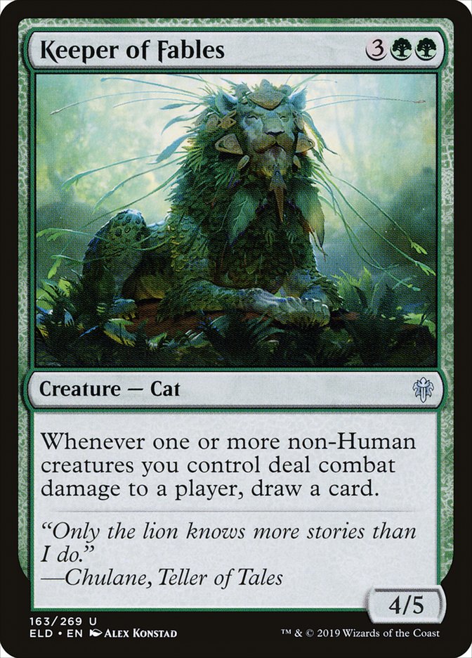 Keeper of Fables - [Foil] Throne of Eldraine (ELD)