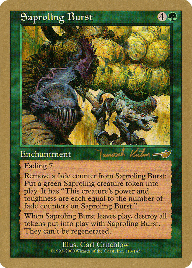 Saproling Burst - World Championship Decks 2000 (WC00)