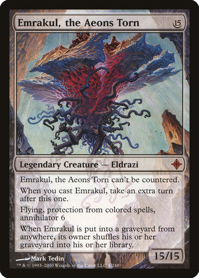 Emrakul, the Aeons Torn - [Foil] Rise of the Eldrazi (ROE)