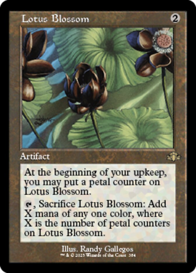Lotus Blossom - [Foil, Retro Frame] Dominaria Remastered (DMR)