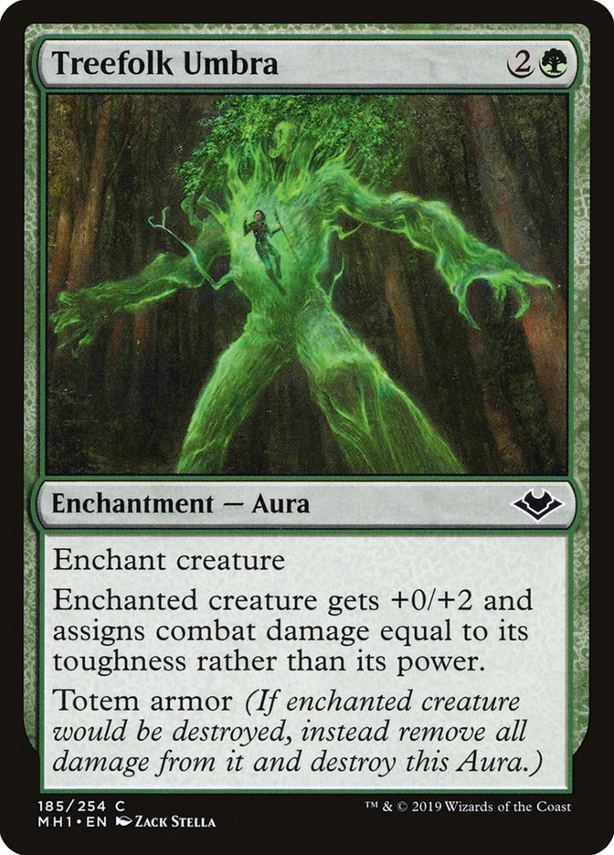 Treefolk Umbra - [Foil] Modern Horizons (MH1)