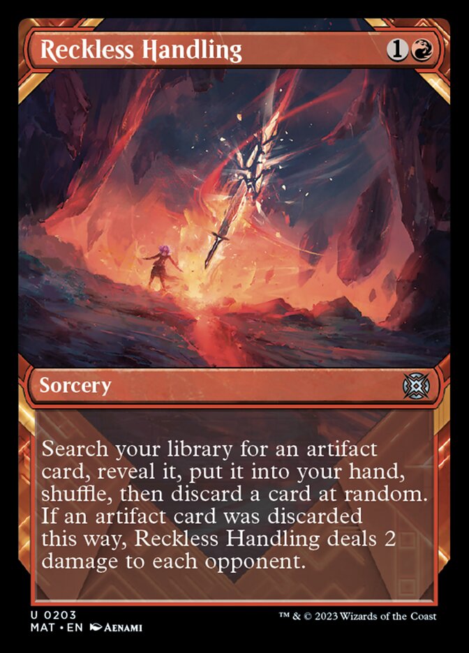 Reckless Handling - [Halo Foil, Showcase] March of the Machine: The Aftermath (MAT)