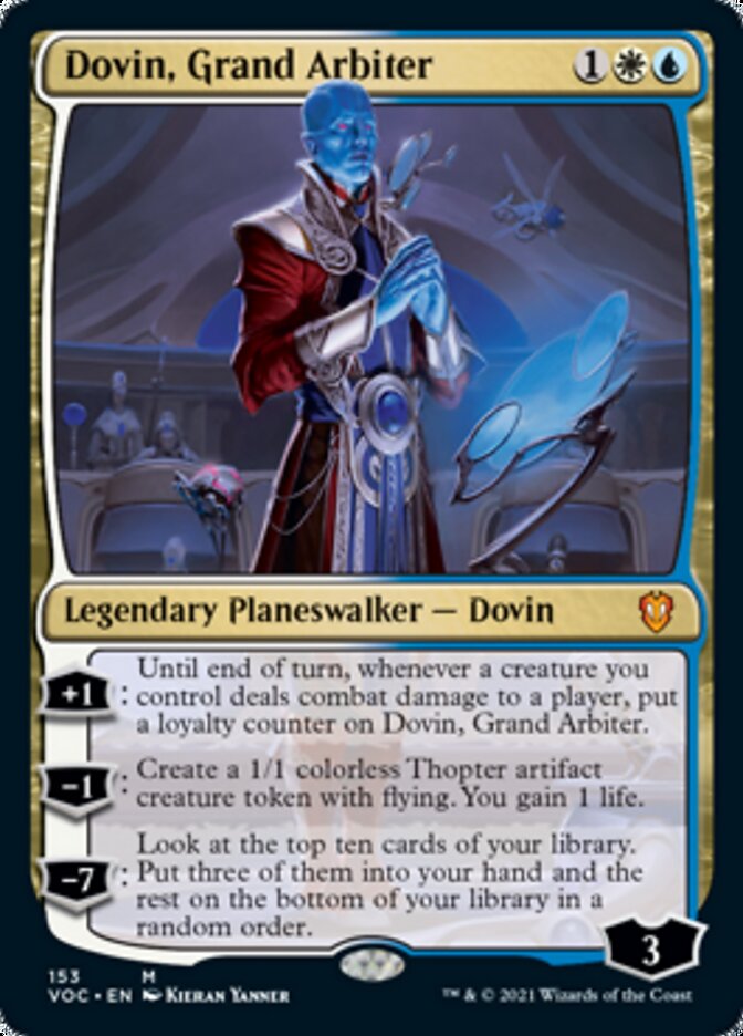 Dovin, Grand Arbiter - Crimson Vow Commander (VOC)