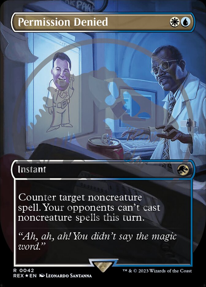 Permission Denied - [Foil, Emblem] Jurassic World Collection (REX)