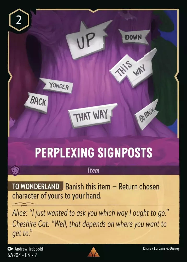 Perplexing Signposts - [Foil] Rise of the Floodborn (2)