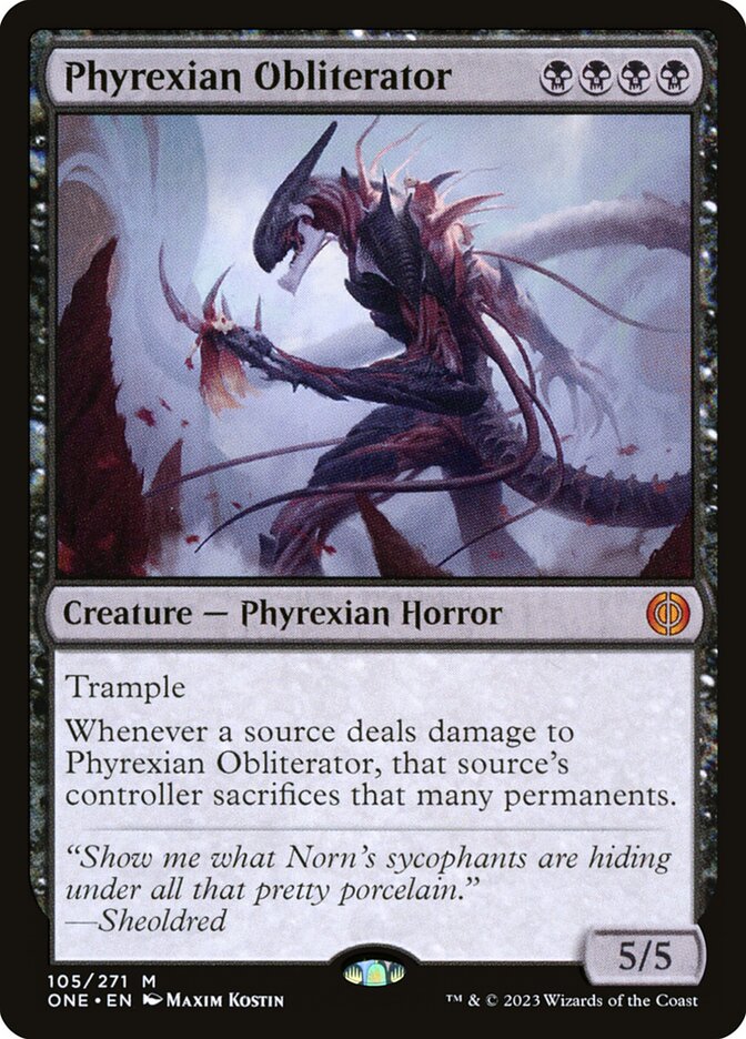 Phyrexian Obliterator - Phyrexia: All Will Be One (ONE)