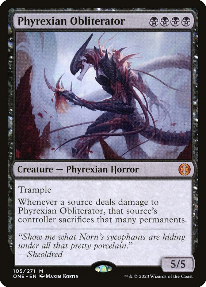 Phyrexian Obliterator - [Foil] Phyrexia: All Will Be One (ONE)
