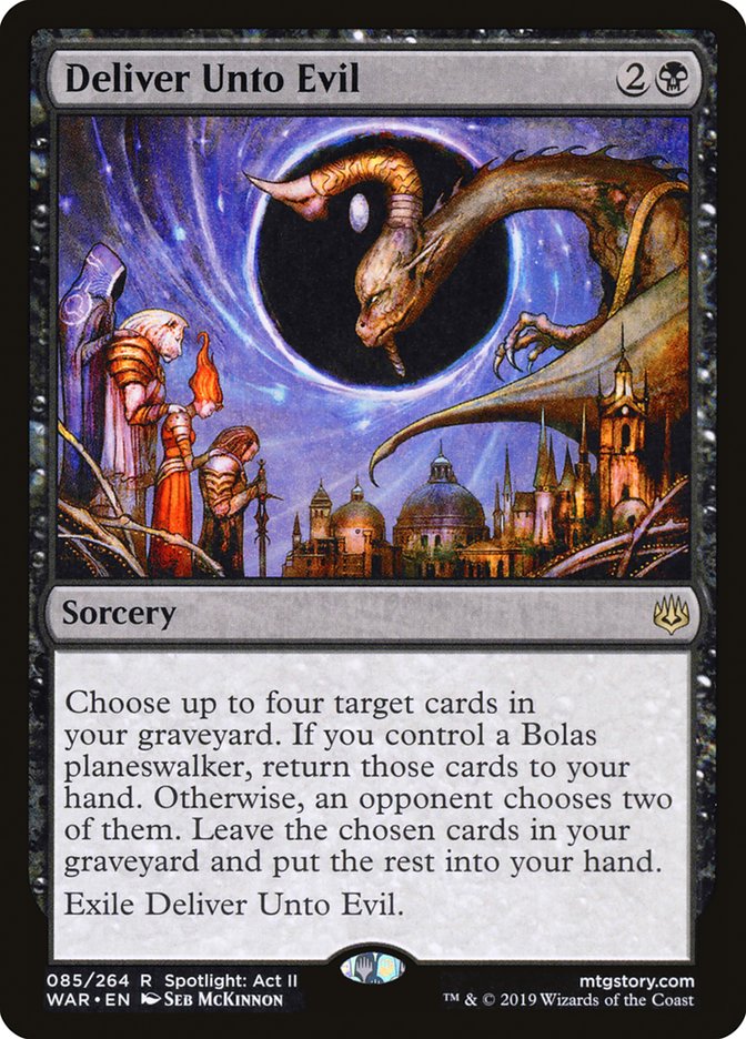 Deliver Unto Evil - [Foil] War of the Spark (WAR)
