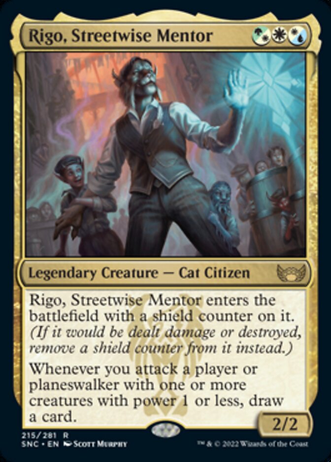 Rigo, Streetwise Mentor - [Foil] Streets of New Capenna (SNC)