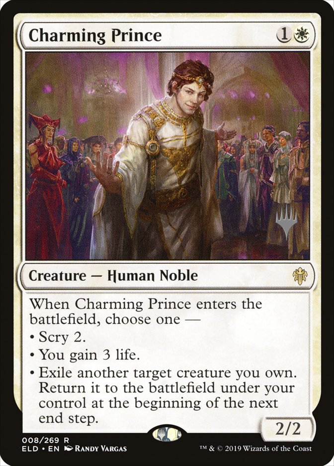 Charming Prince - [Foil, Promo] Throne of Eldraine Promos (PELD)