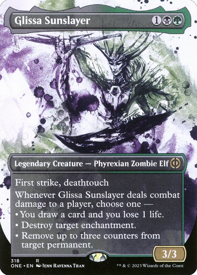 Glissa Sunslayer - [Showcase] Phyrexia: All Will Be One (ONE)