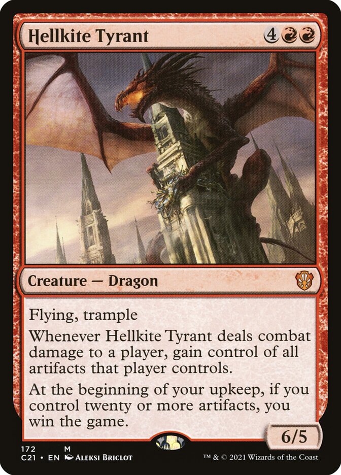 Hellkite Tyrant - Commander 2021 (C21)