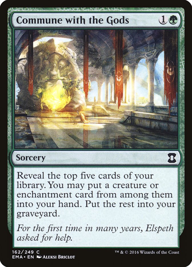 Commune with the Gods - [Foil] Eternal Masters (EMA)