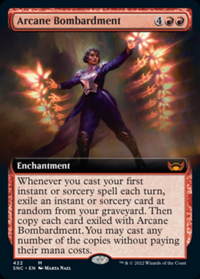 Arcane Bombardment - [Extended Art] Streets of New Capenna (SNC)