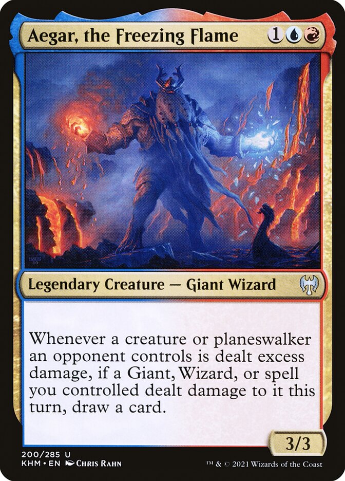 Aegar, the Freezing Flame - [Foil] Kaldheim (KHM)