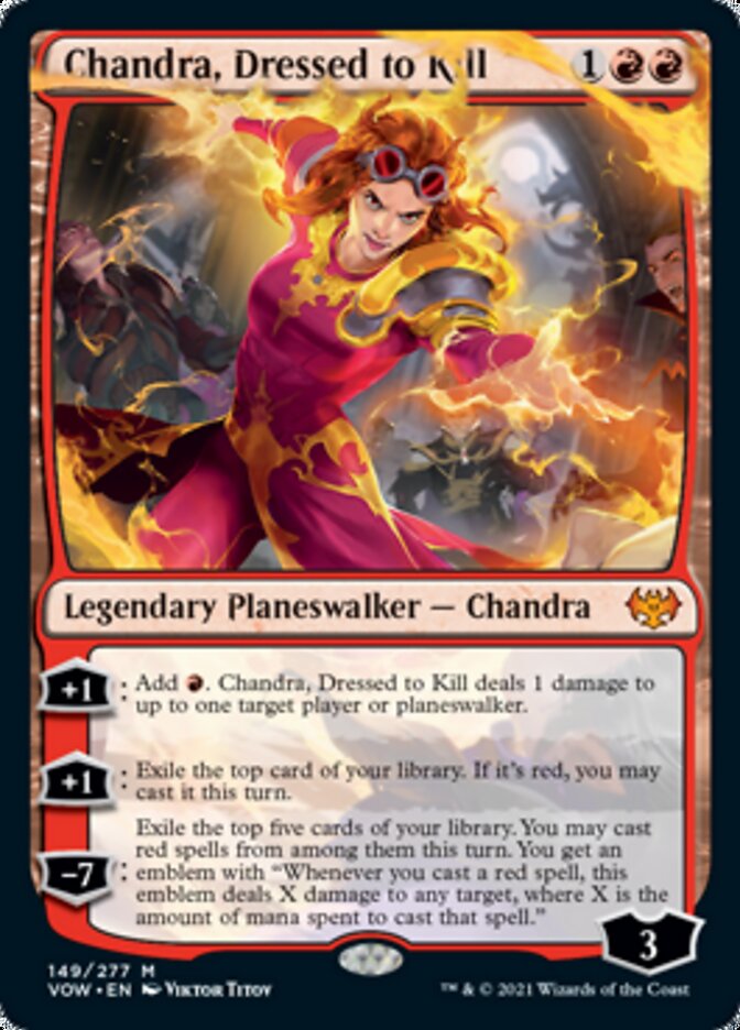 Chandra, Dressed to Kill - [Foil] Innistrad: Crimson Vow (VOW)
