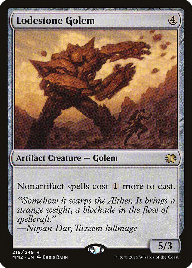 Lodestone Golem - [Foil] Modern Masters 2015 (MM2)