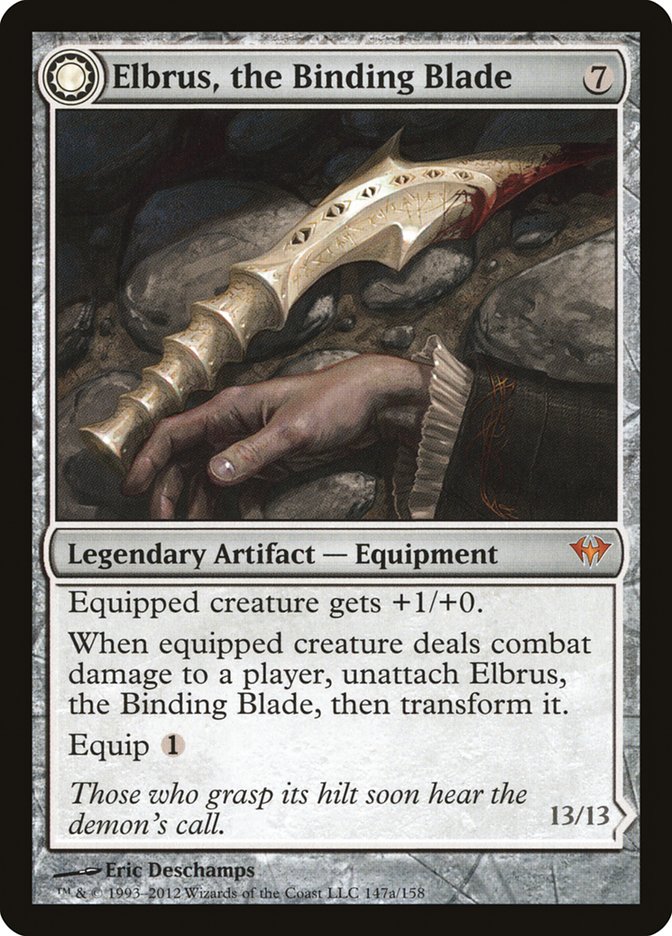 Elbrus, the Binding Blade // Withengar Unbound - [Foil] Dark Ascension (DKA)