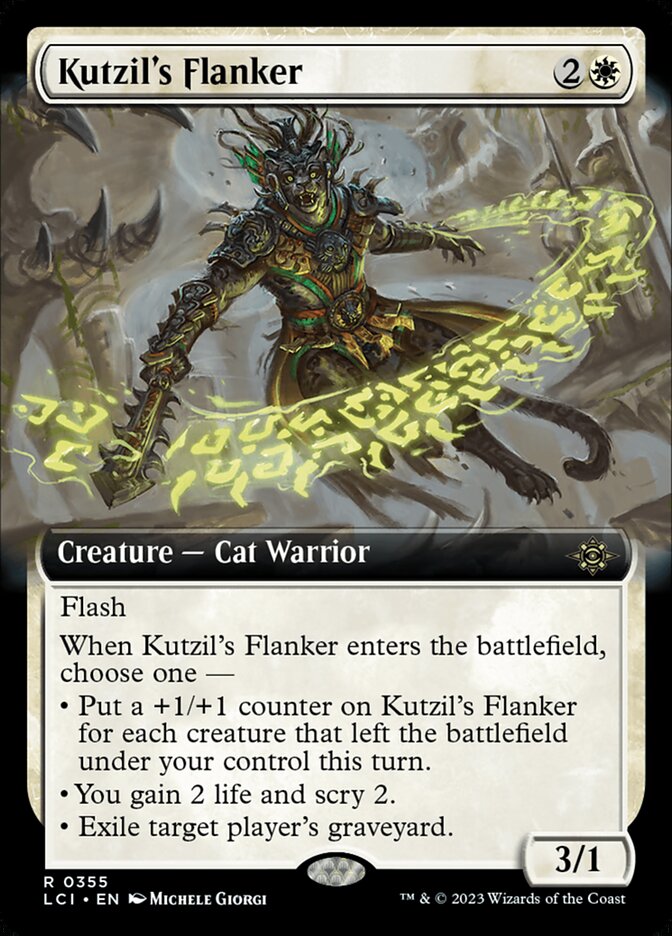 Kutzil's Flanker - [Foil, Extended Art] The Lost Caverns of Ixalan (LCI)