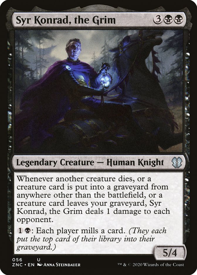 Syr Konrad, the Grim - [Foil] Zendikar Rising Commander (ZNC)