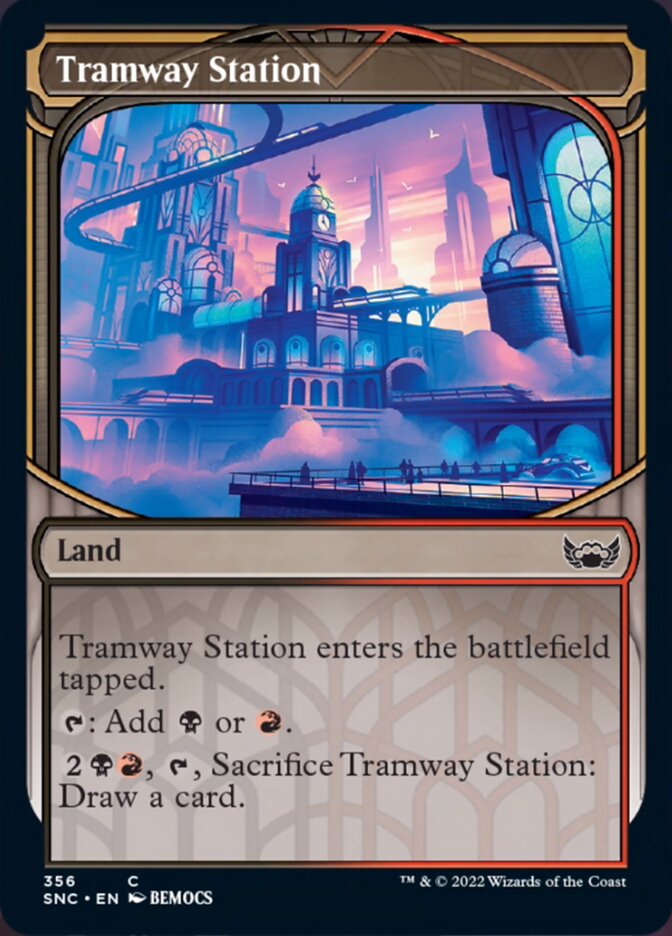 Tramway Station - [Foil, Showcase] Streets of New Capenna (SNC)