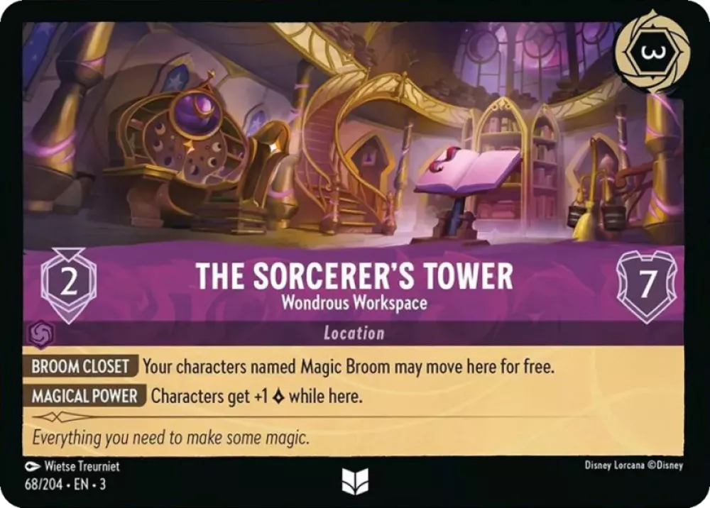 The Sorcerer's Tower - Wondrous Workspace - [Foil] Into the Inklands (3)