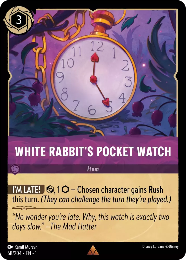 White Rabbit's Pocket Watch - [Foil] The First Chapter (1)