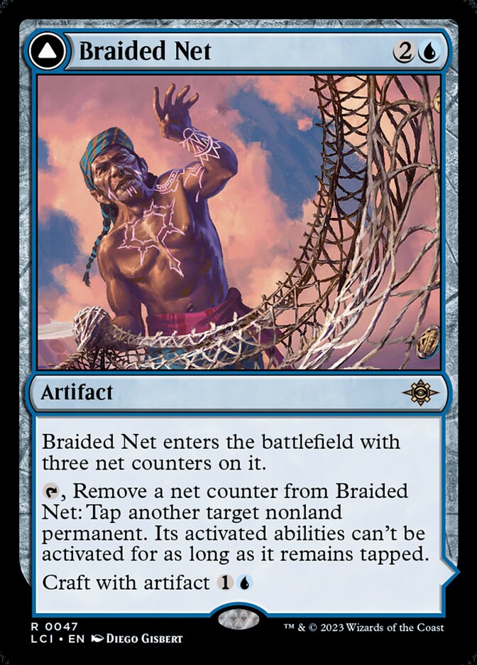 Braided Net // Braided Quipu - [Foil] The Lost Caverns of Ixalan (LCI)