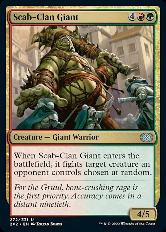 Scab-Clan Giant - [Foil] Double Masters 2022 (2X2)