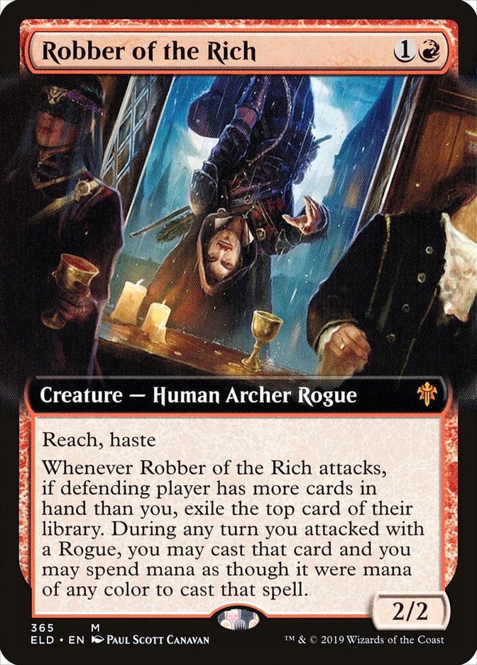 Robber of the Rich - [Extended Art] Throne of Eldraine (ELD)