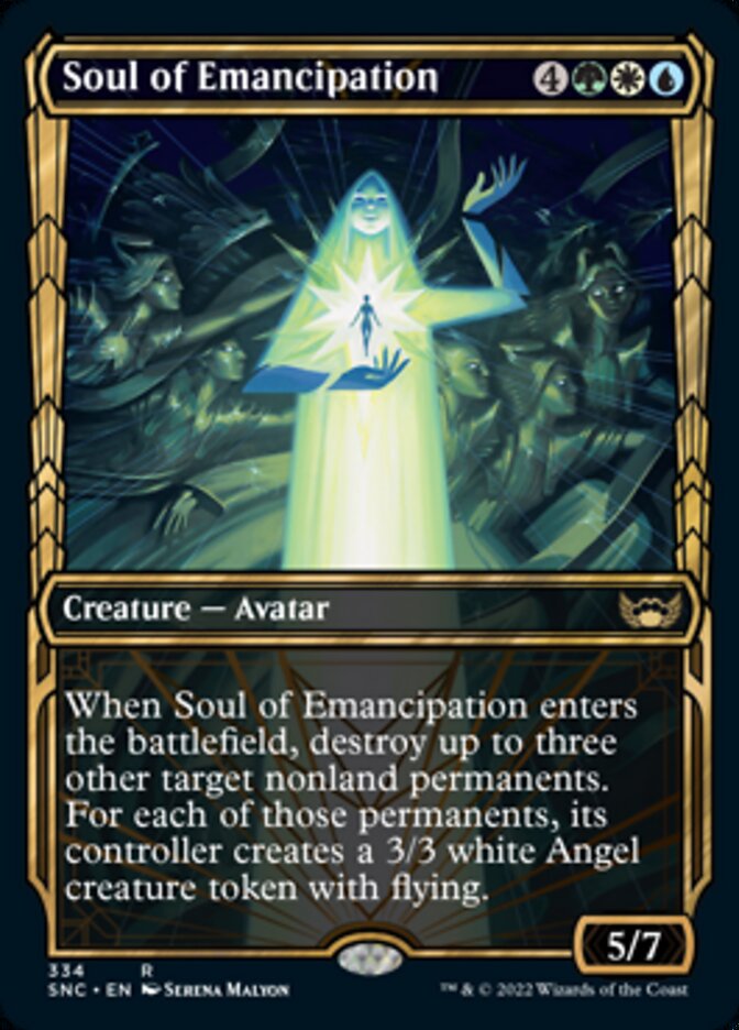 Soul of Emancipation - [Foil, Showcase] Streets of New Capenna (SNC)