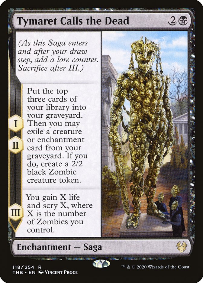 Tymaret Calls the Dead - [Foil] Theros Beyond Death (THB)