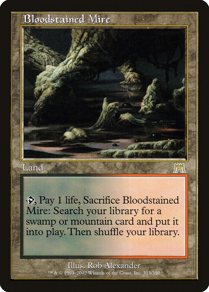 Bloodstained Mire - [Foil, Retro Frame] Onslaught (ONS)