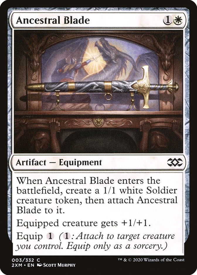 Ancestral Blade - [Foil] Double Masters (2XM)