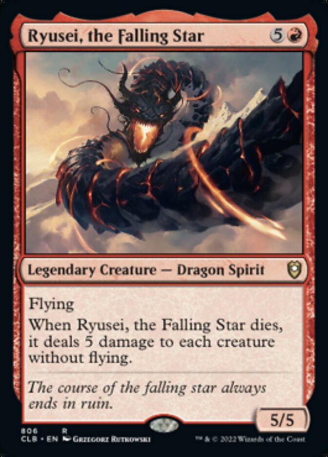 Ryusei, the Falling Star - Commander Legends: Battle for Baldur's Gate (CLB)