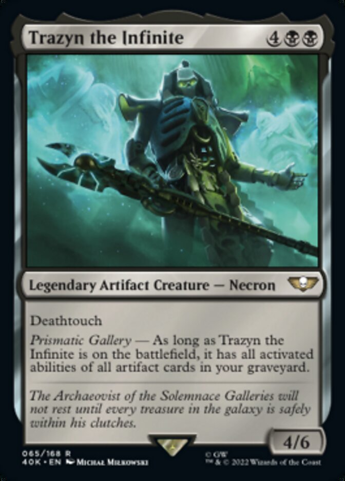 Trazyn the Infinite - [Surge Foil] Warhammer 40,000 Commander (40K)
