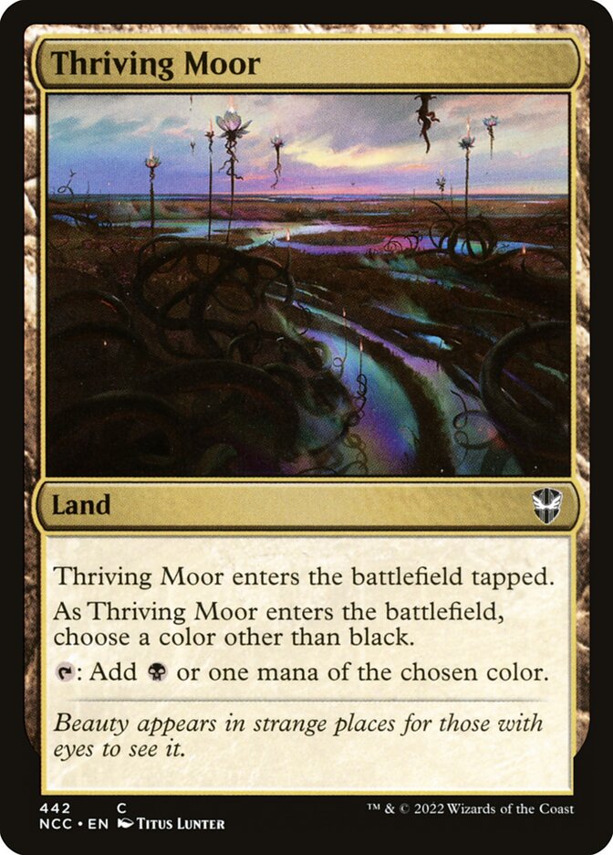 Thriving Moor - [Foil] New Capenna Commander (NCC)