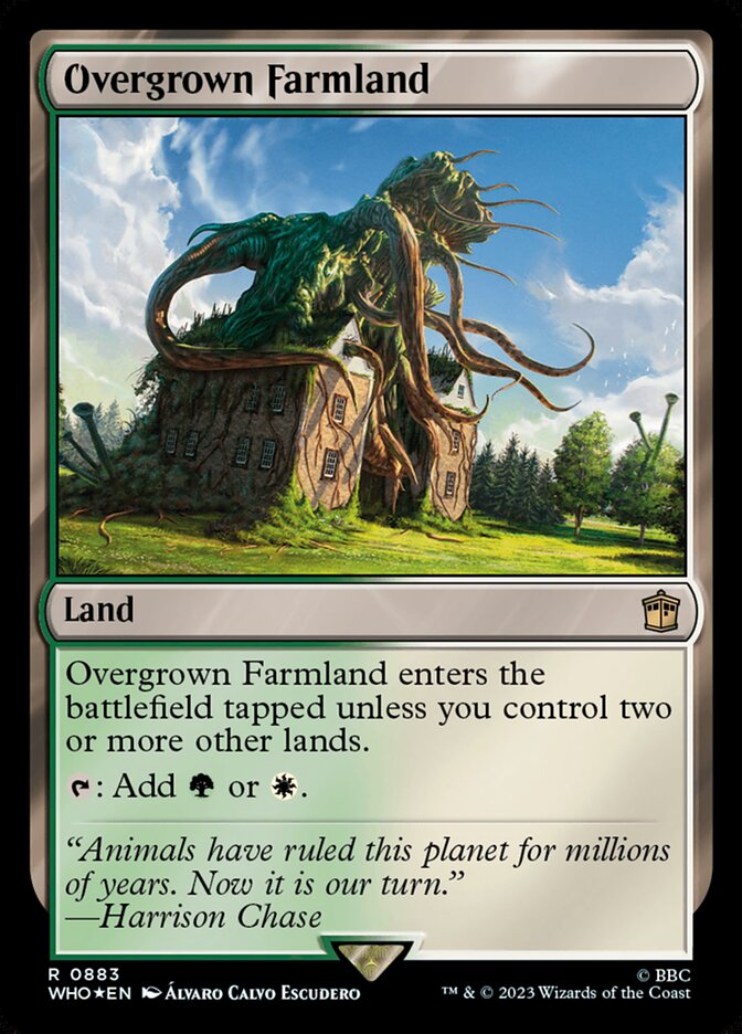 Overgrown Farmland - [Surge Foil] Doctor Who (WHO)