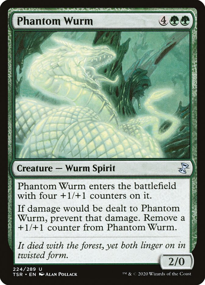 Phantom Wurm - [Foil] Time Spiral Remastered (TSR)