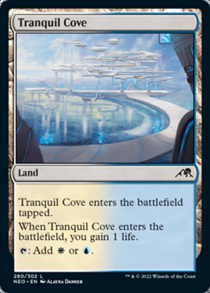 Tranquil Cove - [Foil] Kamigawa: Neon Dynasty (NEO)