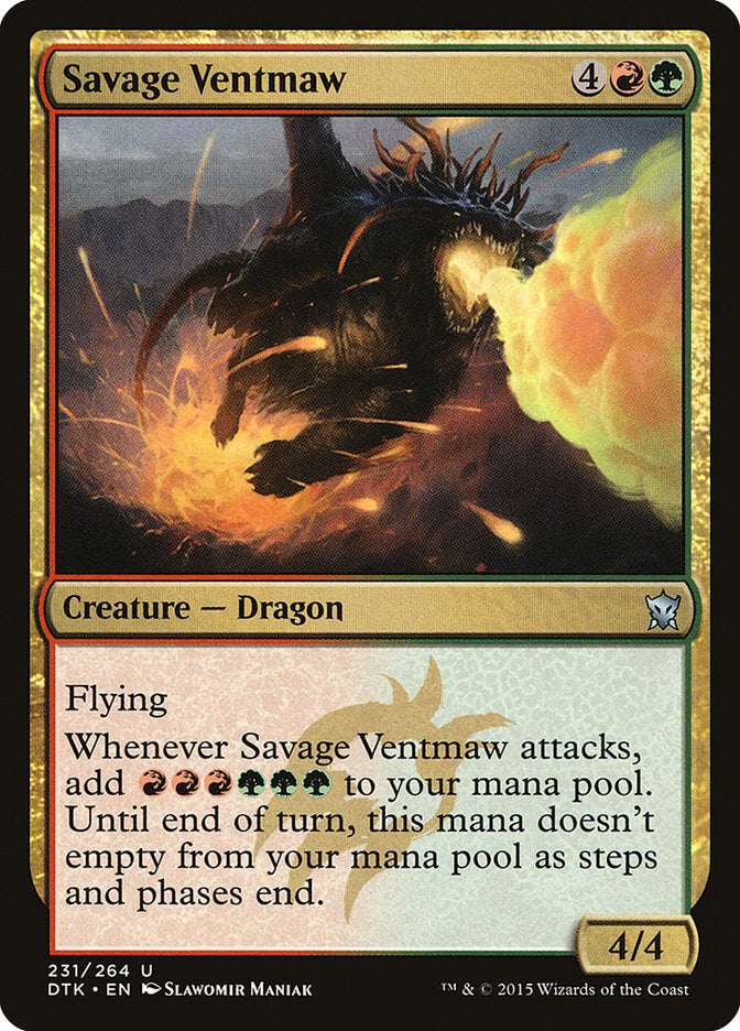 Savage Ventmaw - [Foil] Dragons of Tarkir (DTK)