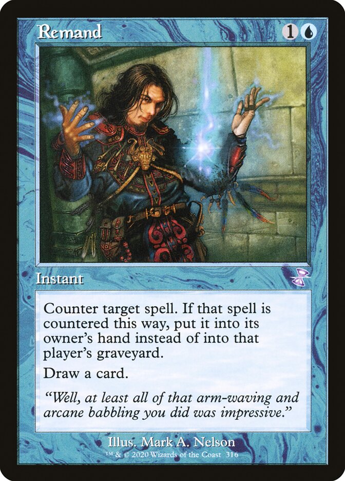 Remand - [Foil, Retro Frame] Time Spiral Remastered (TSR)