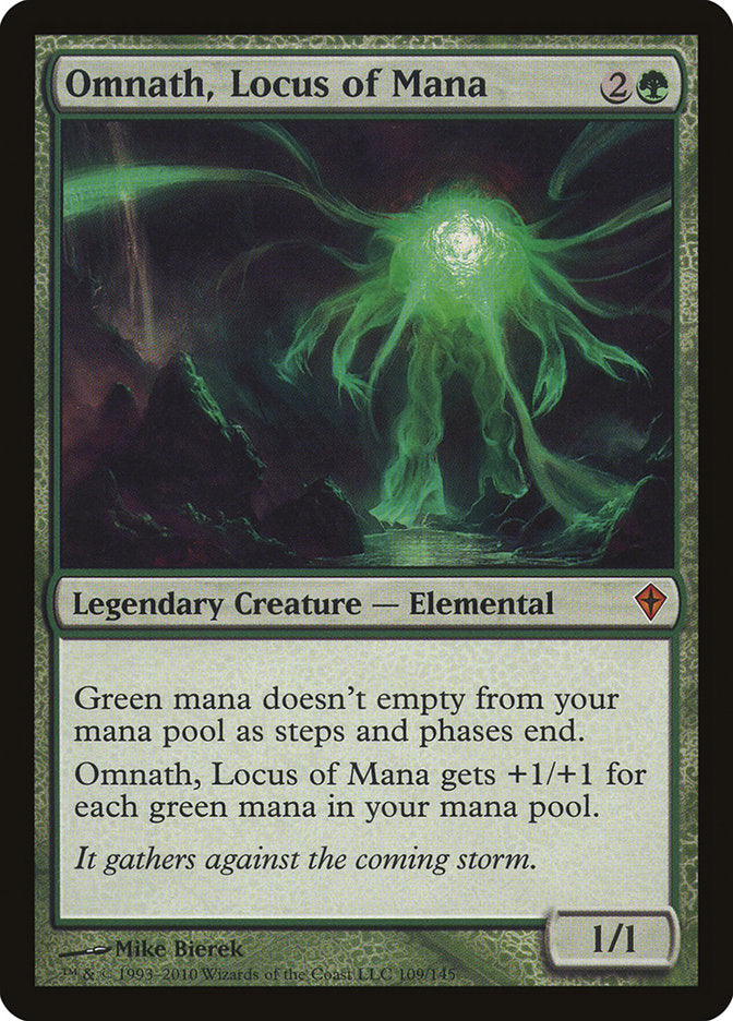 Omnath, Locus of Mana - [Foil] Worldwake (WWK)