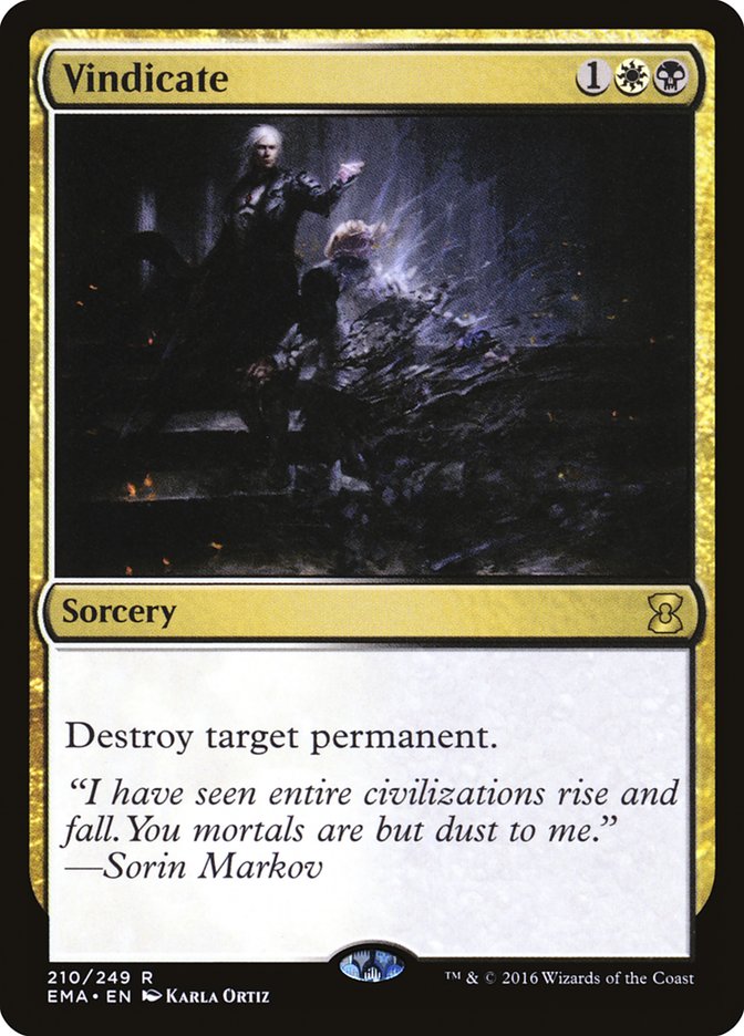 Vindicate - [Foil] Eternal Masters (EMA)